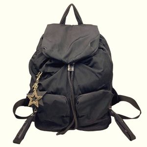 SEE BY CHLOE joyrider puffy backpack black nylon